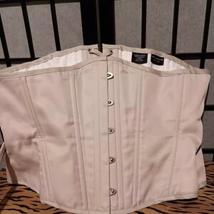 Light Beige Underbust Corset Waist Cincher
